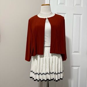 Julian Taylor Orange Rusty Blazer Jacket